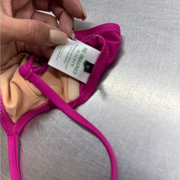J. Crew Pink Bikini Top - Picture 6 of 7